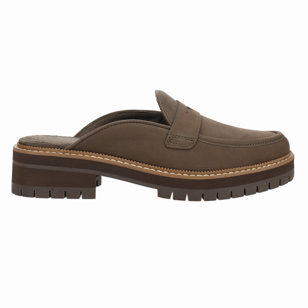 Cara Mule Lug Sole Loafers Odor Control
