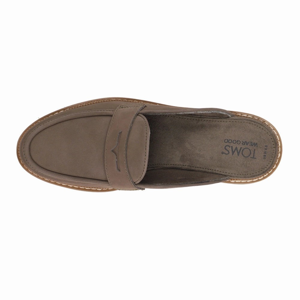 Weather Resistant Cara Mule Lug Sole Loafers