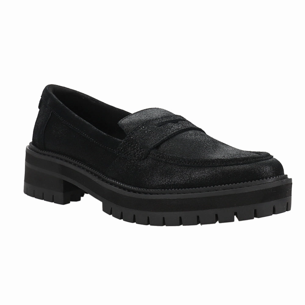 Cushioned Cara Slip On Lug Sole Loafers