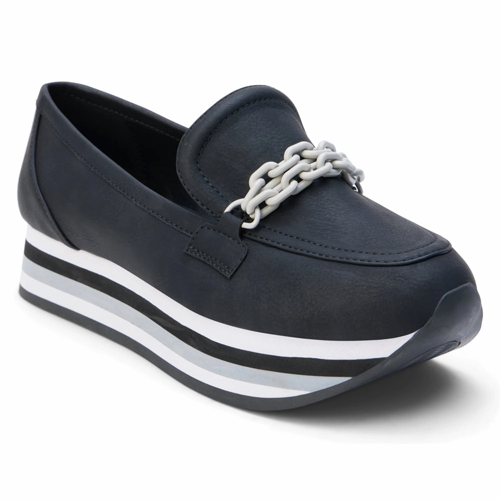 Standing Comfort Rugged Sole Carleen Platform Loafers