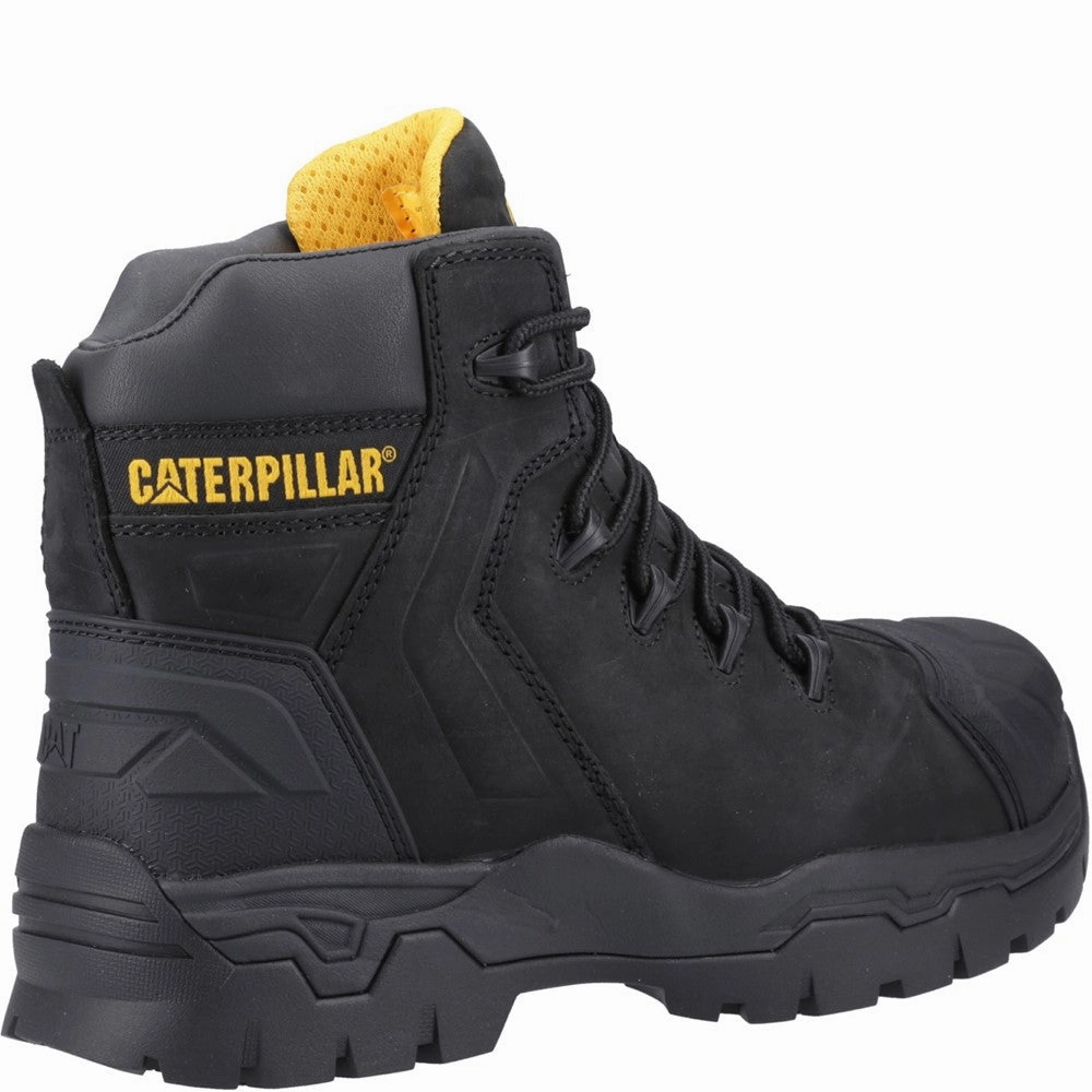 Odor Resistant Unisex Shoes Caterpillar Everett S3 Wp Safety Boot