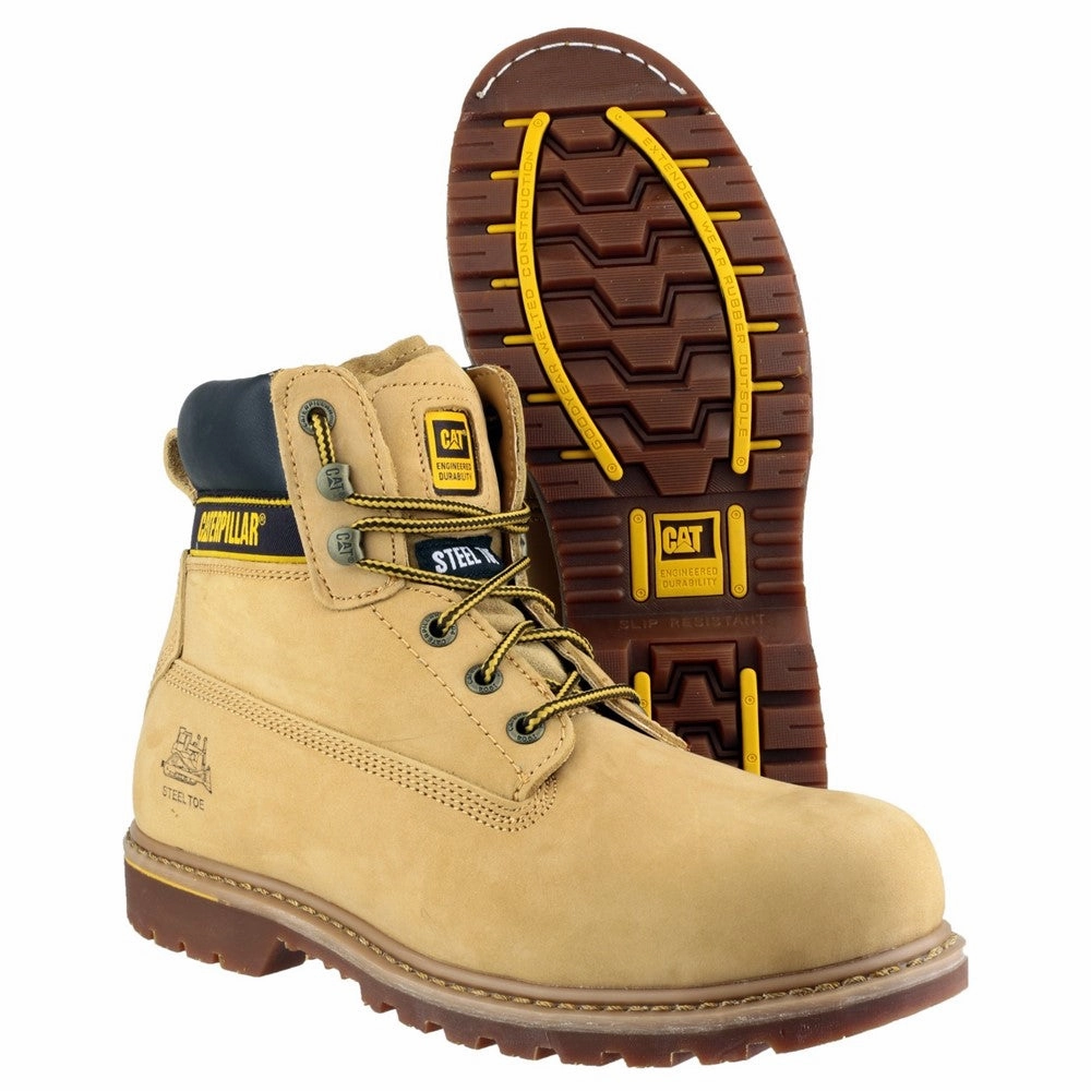 Caterpillar Holton Safety Boot Weather Resistant Easy On/Off
