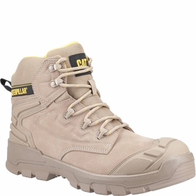 Grippy Traction Rugged Caterpillar Striver Xl 6" Safety Boot