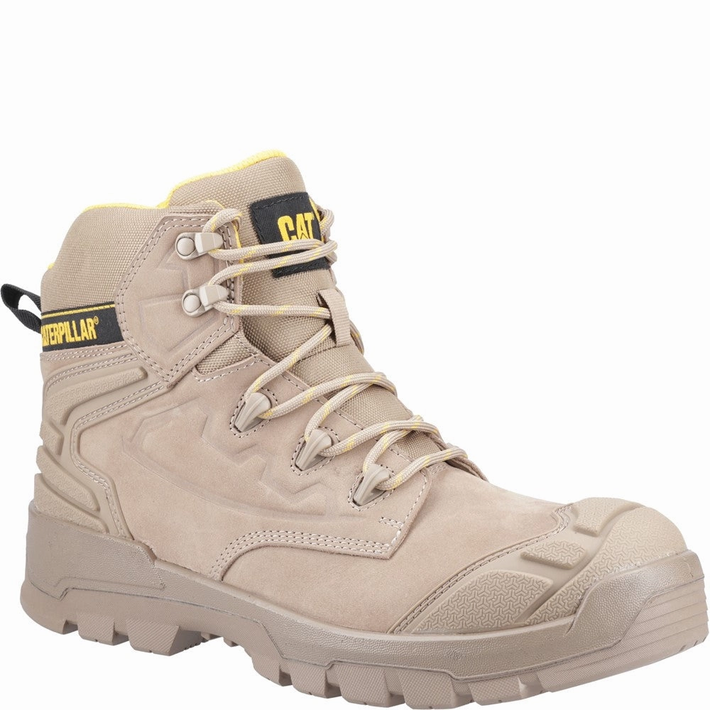 Grippy Traction Rugged Caterpillar Striver Xl 6" Safety Boot