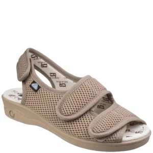 Celia Ruiz 213 Touch Fastening Slipper Wide Fit Lightweight