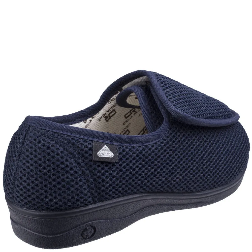 Odor Control Durable Celia Ruiz 300 Touch Fastening Slipper Wide Fit