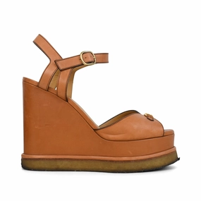 Standing Comfort Celine 'Triomphe' Wedge Sandals - Women'S 39