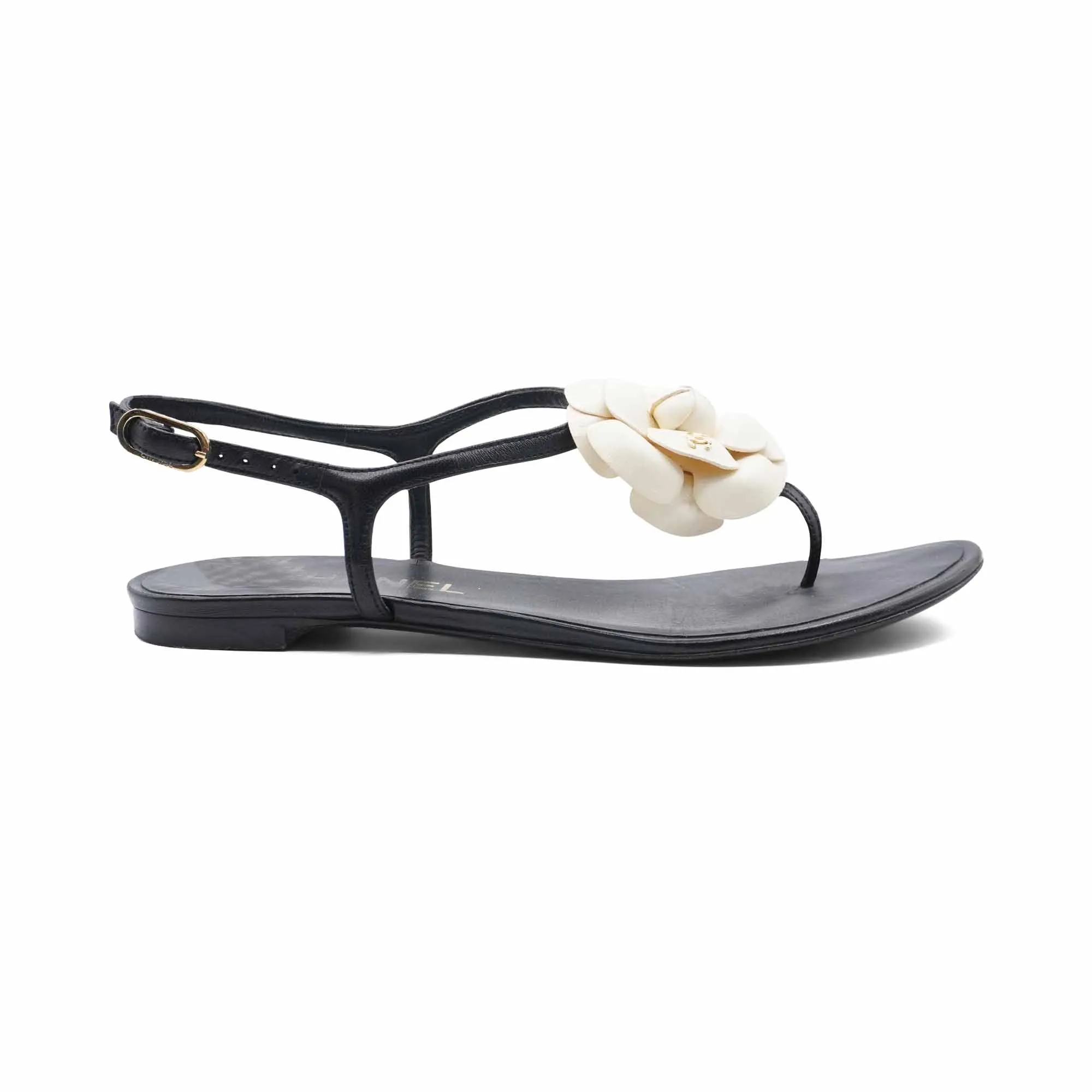 Chanel 'Camellia' Sandals - Women'S 36.5 Sustainable Shoes All Weather
