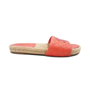 Chanel Espadrille Slides - Women'S 36 Easy Clean Travel Ready