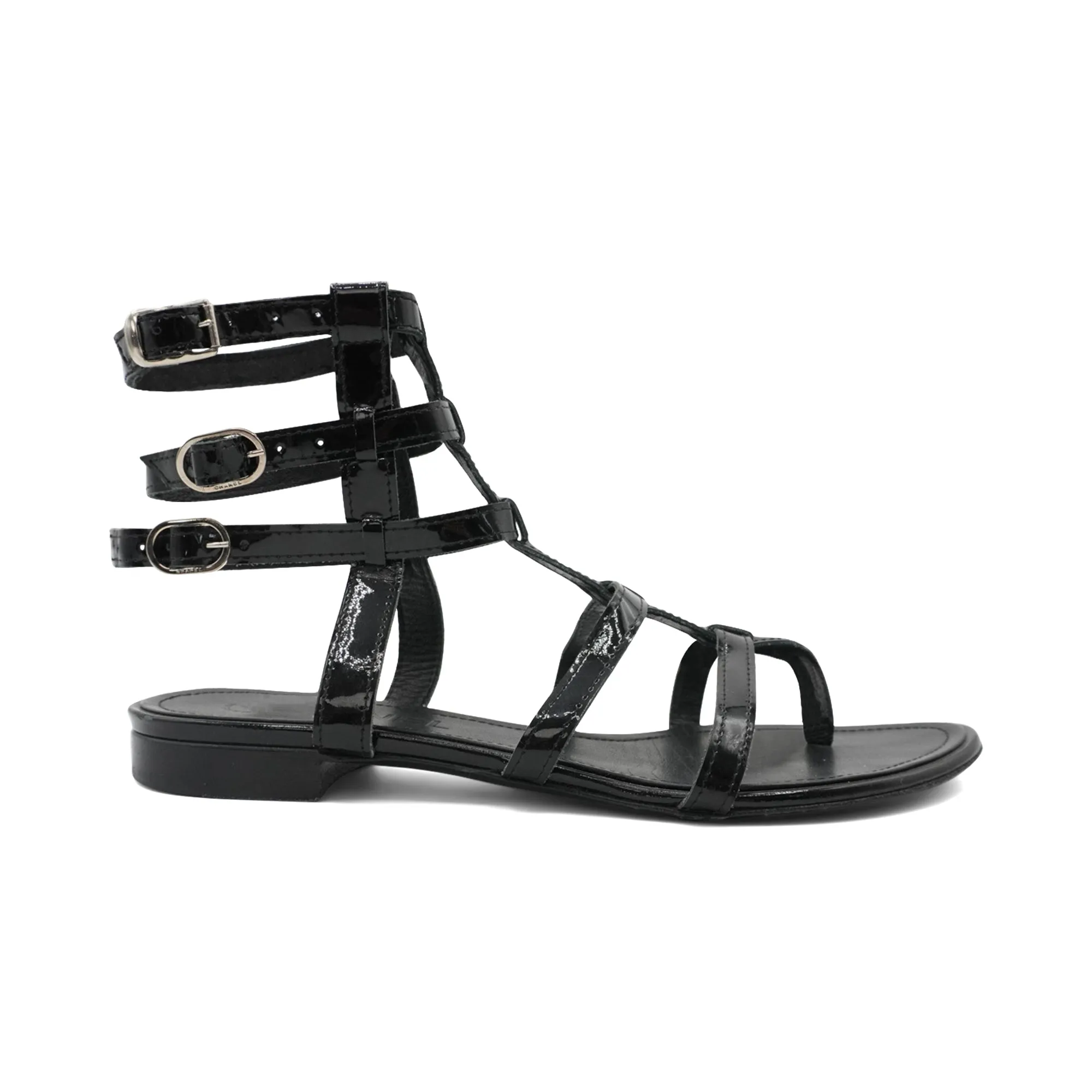 Unisex Chanel Gladiator Sandals - Women'S 36