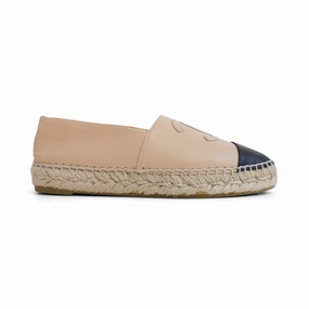 Chanel Beige Espadrilles - Women'S 36 Rugged Breathable