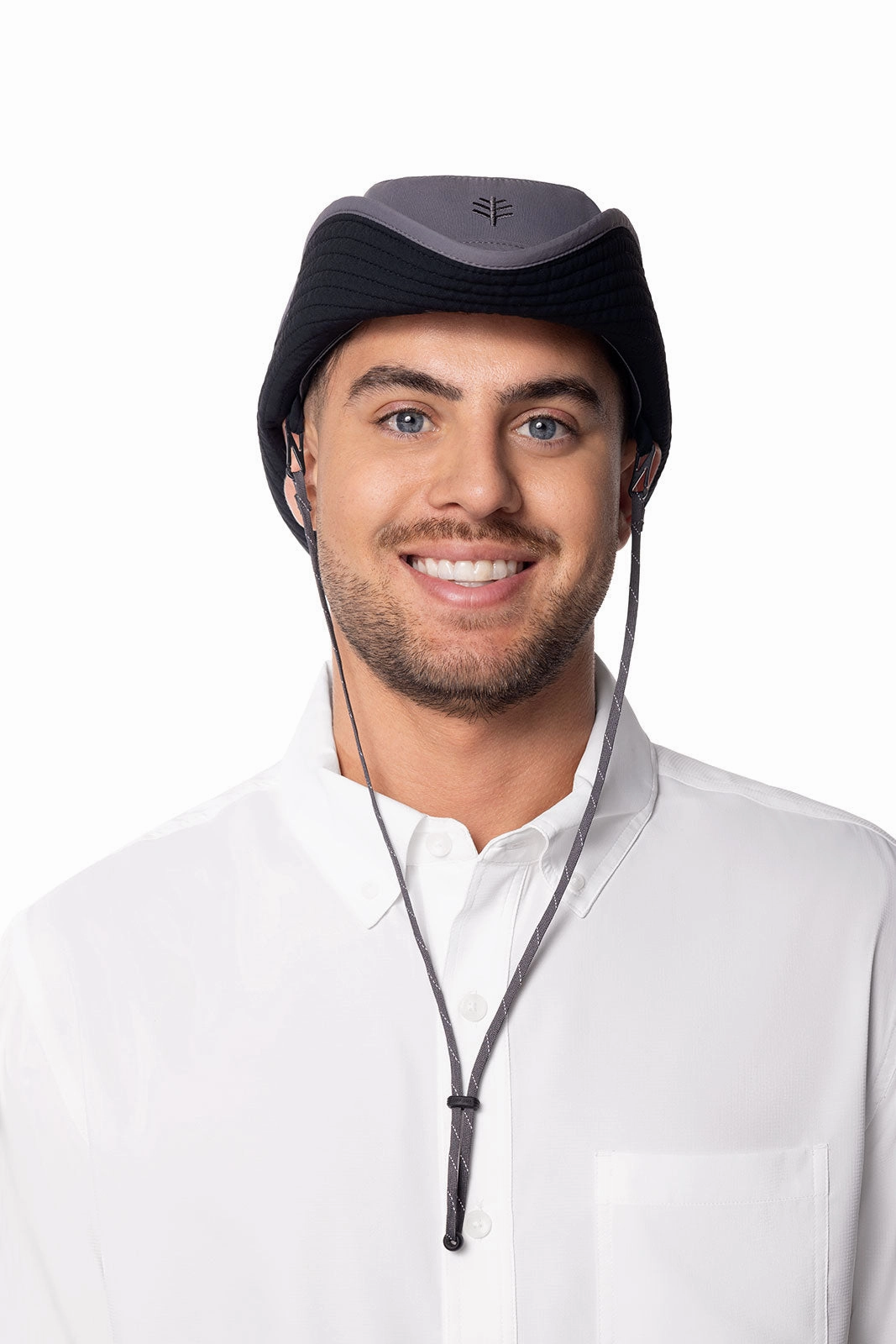 Chase Featherweight Bucket Hat | Carbon/Black