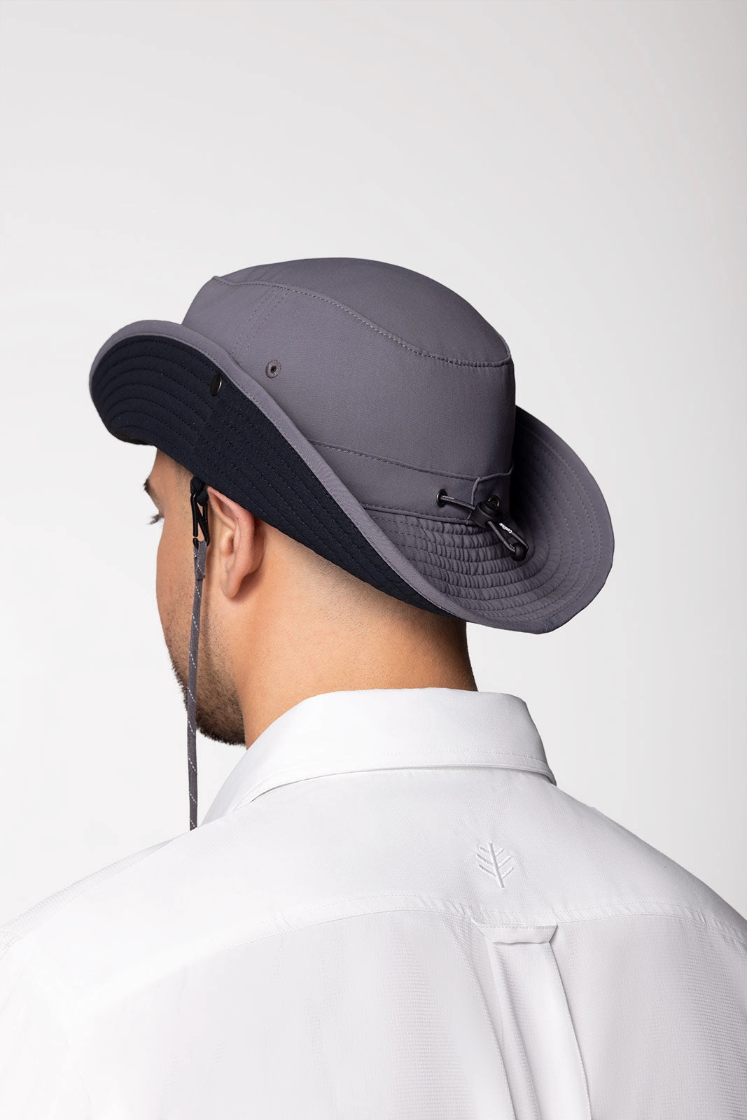 Chase Featherweight Bucket Hat | Carbon/Black