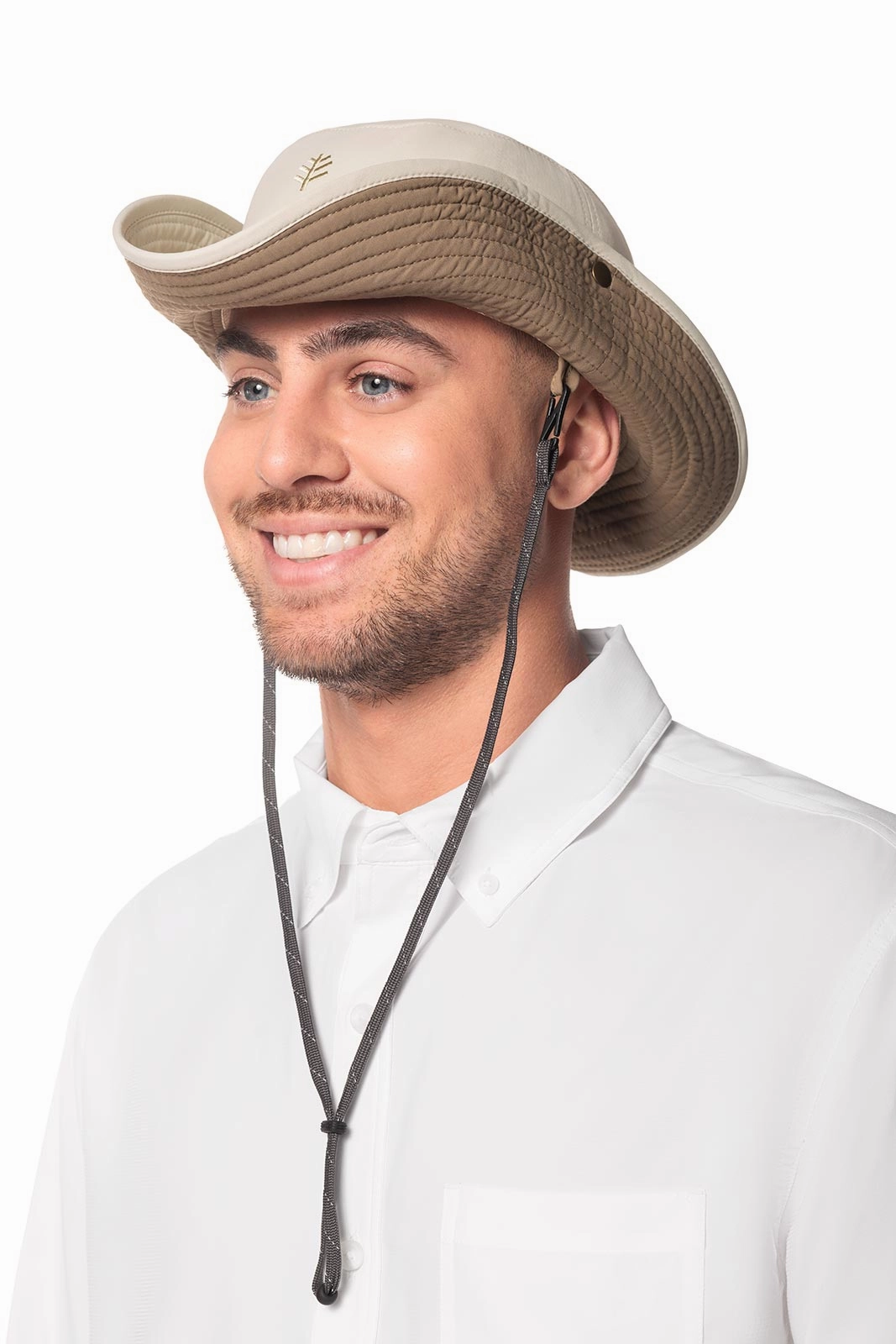 Chase Featherweight Bucket Hat | Stone/Khaki
