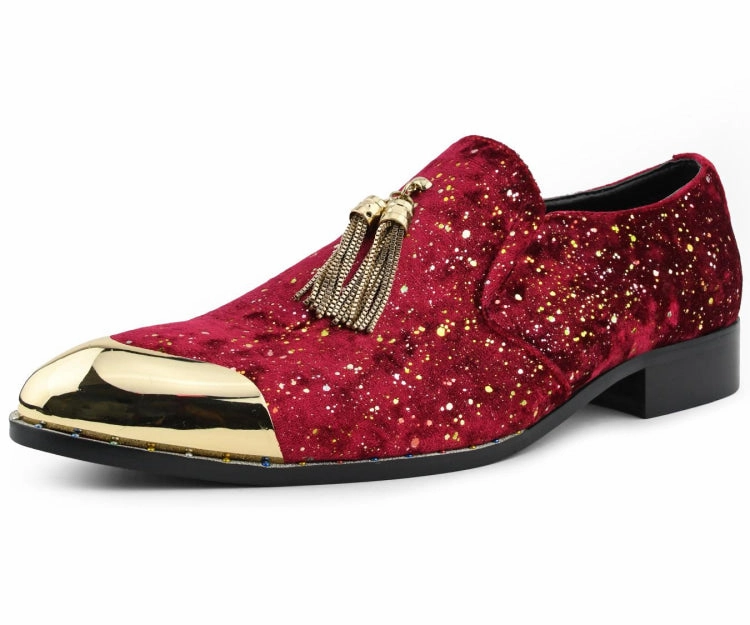 Chaz Red Slip Resistant Work