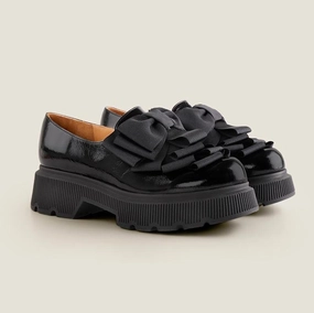 Chie Mihara | Women'S Loafers | Qayro Sucre | Black Comfort Technology