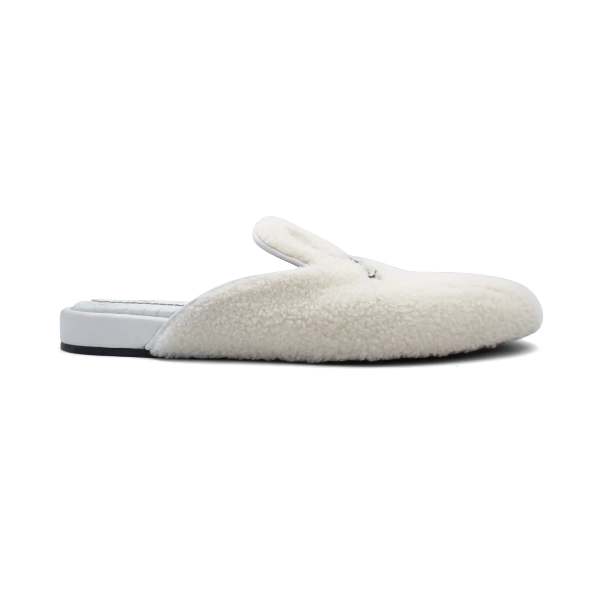 Statement Footwear Christian Louboutin 'Coolito' Shearling Slides - Men'S 40.5