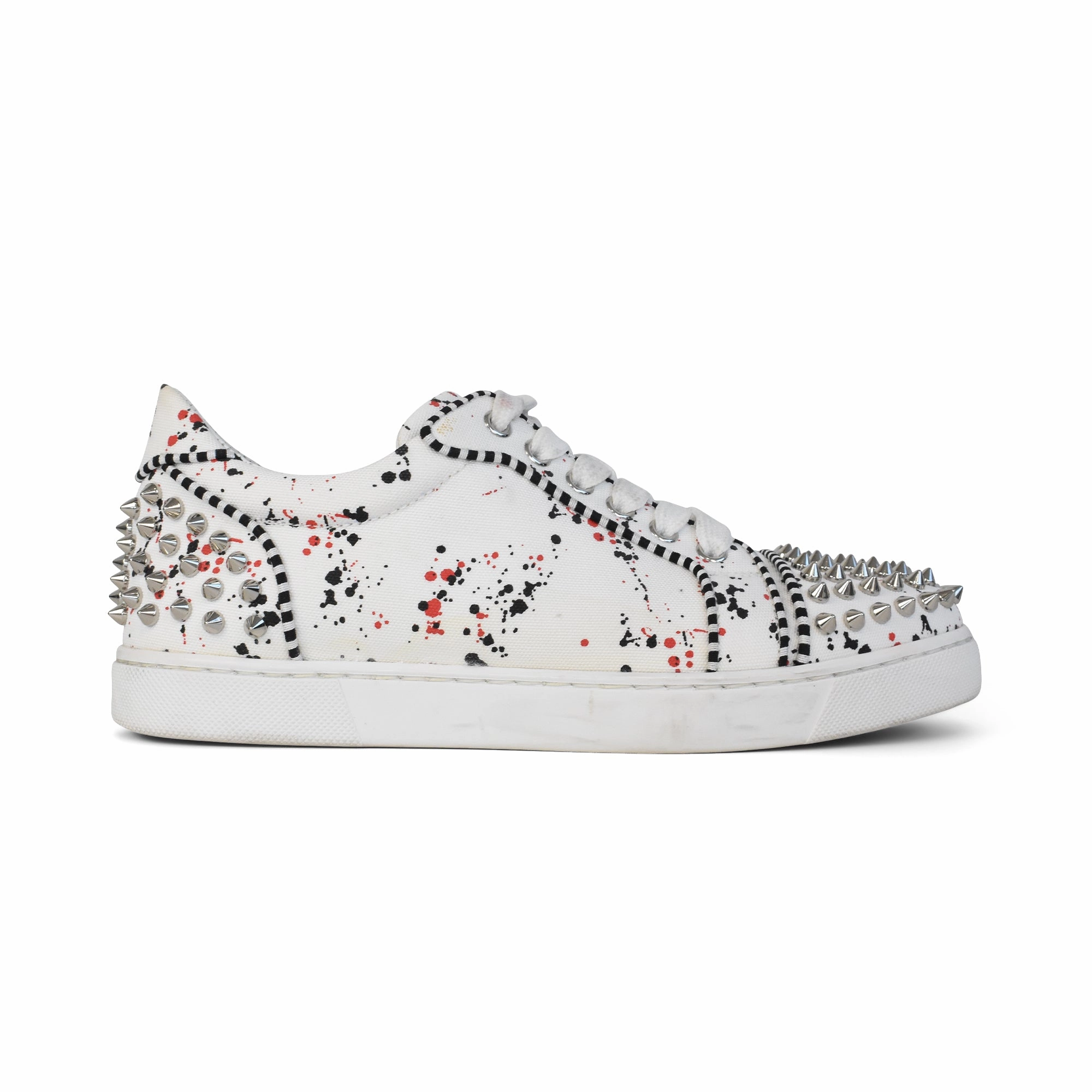 Christian Louboutin 'Vieira 2' Sneakers - Women'S 38 Premium Comfort Moisture Wicking