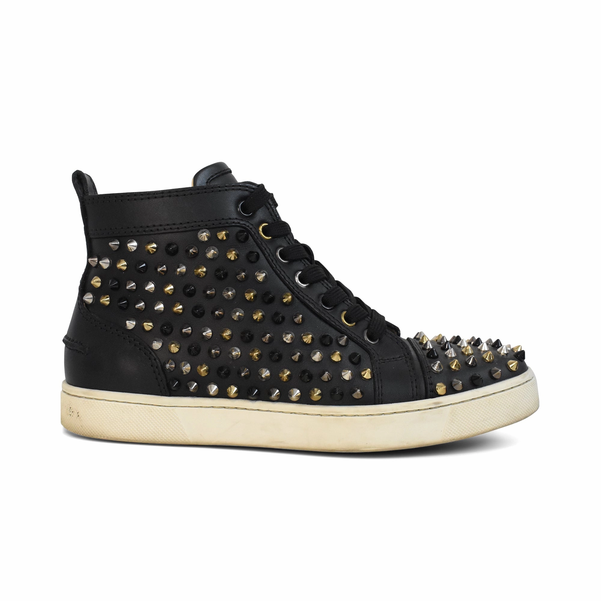 Christian Louboutin High-Top Sneakers - Women'S 38 Memory Foam Supportive