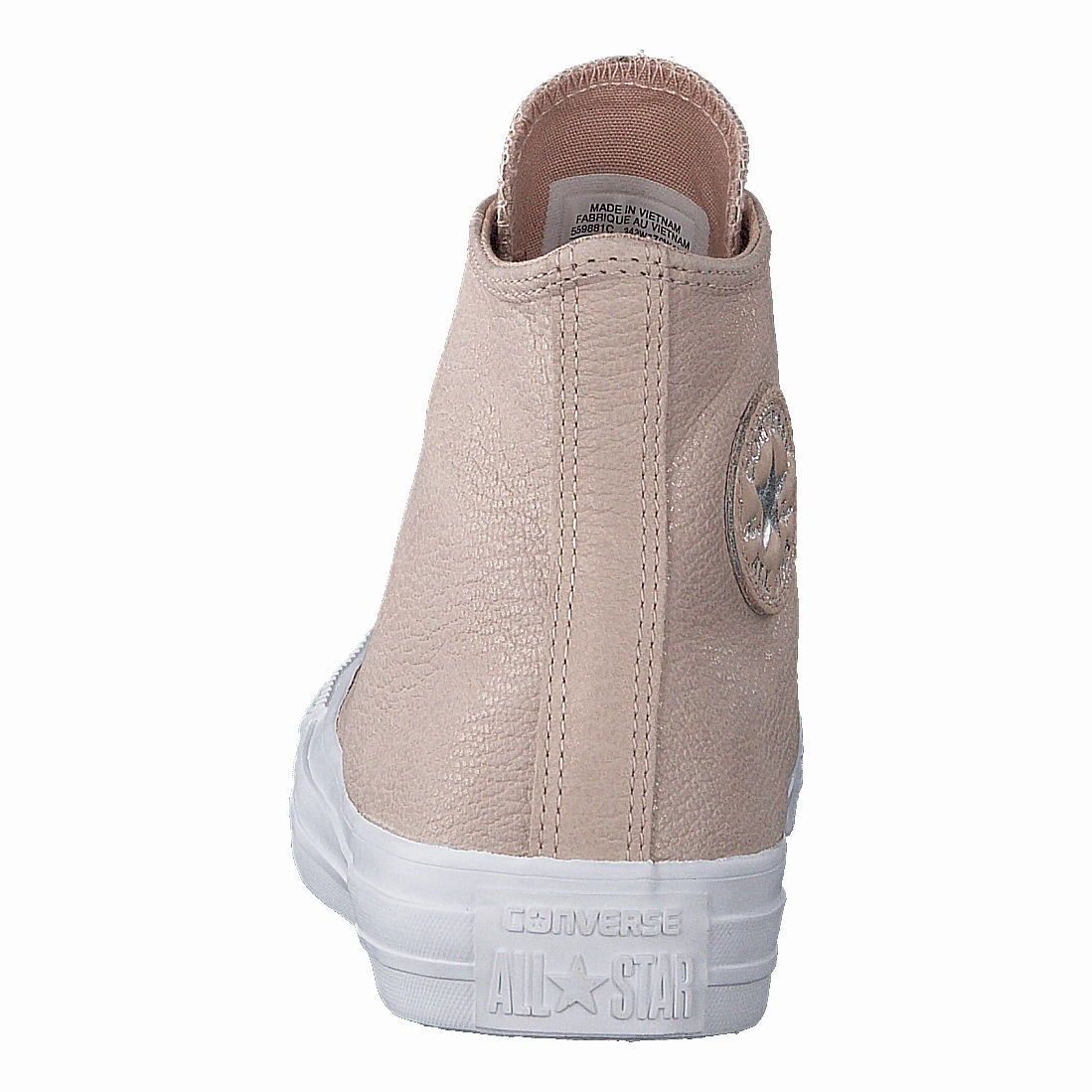 Chuck Taylor All Star Particle Beige/Silver/White Breathable Shock Absorbing