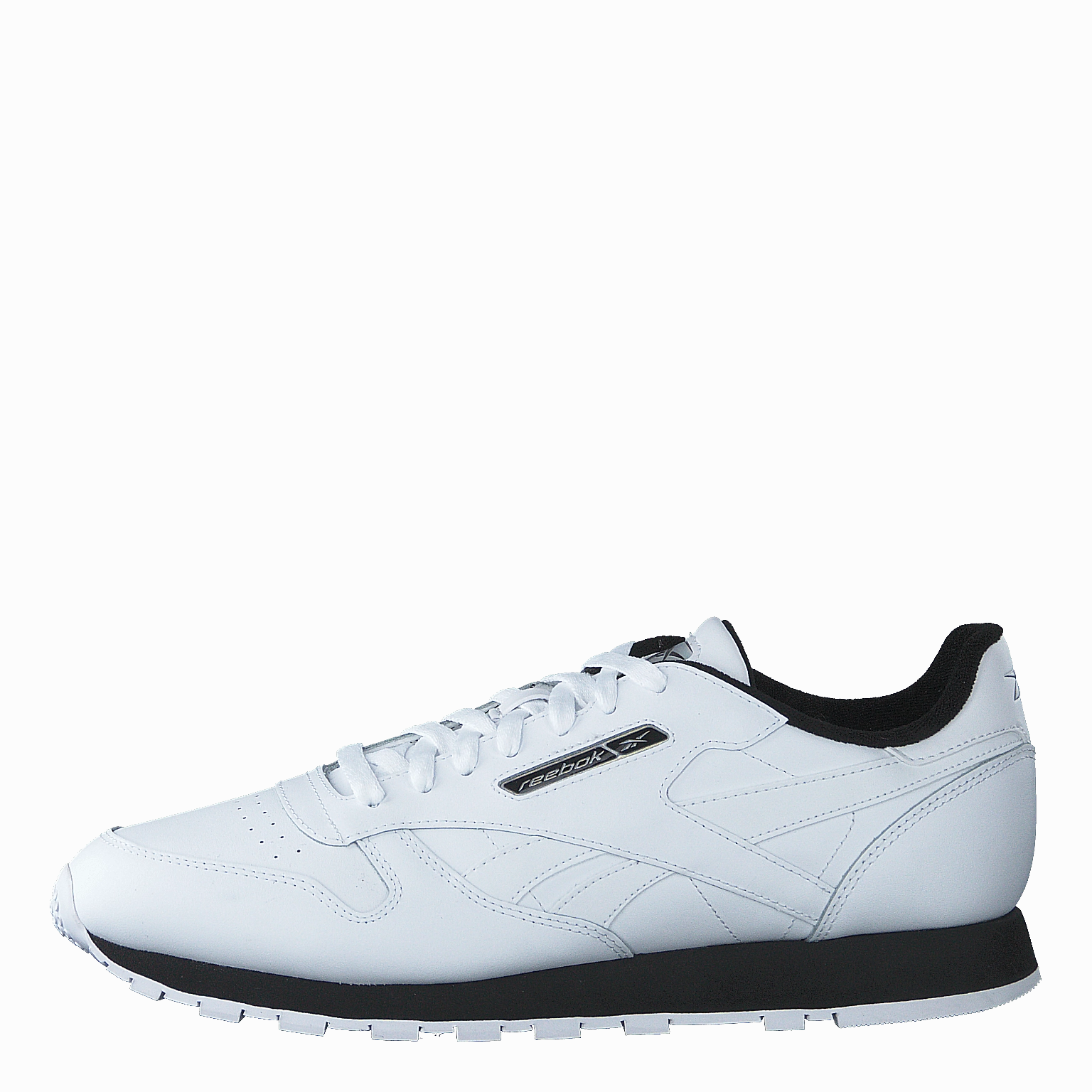Cl Leather Mu White/Black/Silvmt Odor Resistant
