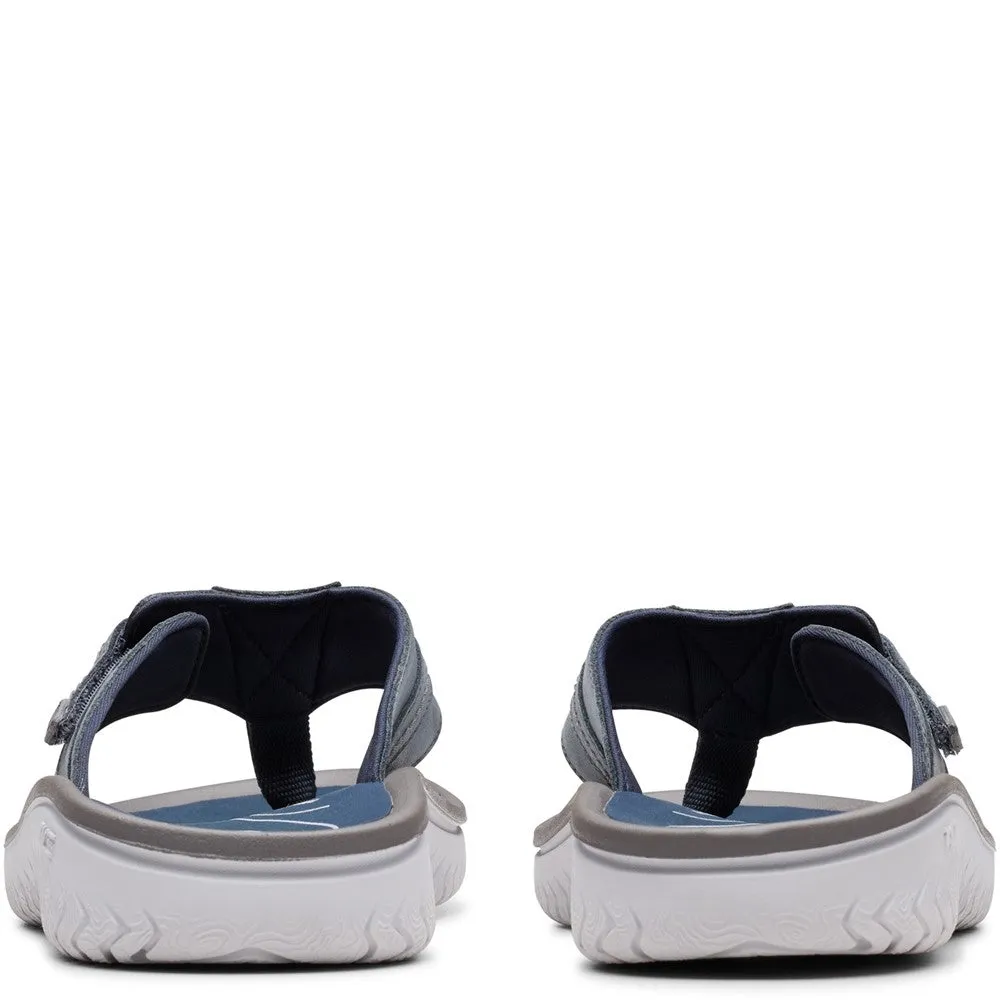 Clarks Wesley Sun Sandals Breathable Mesh