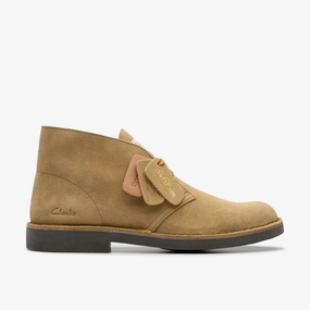 Clarks | Ankle Boots | Men | Desert Bt Evo Dark Sand Suede All Day Comfort