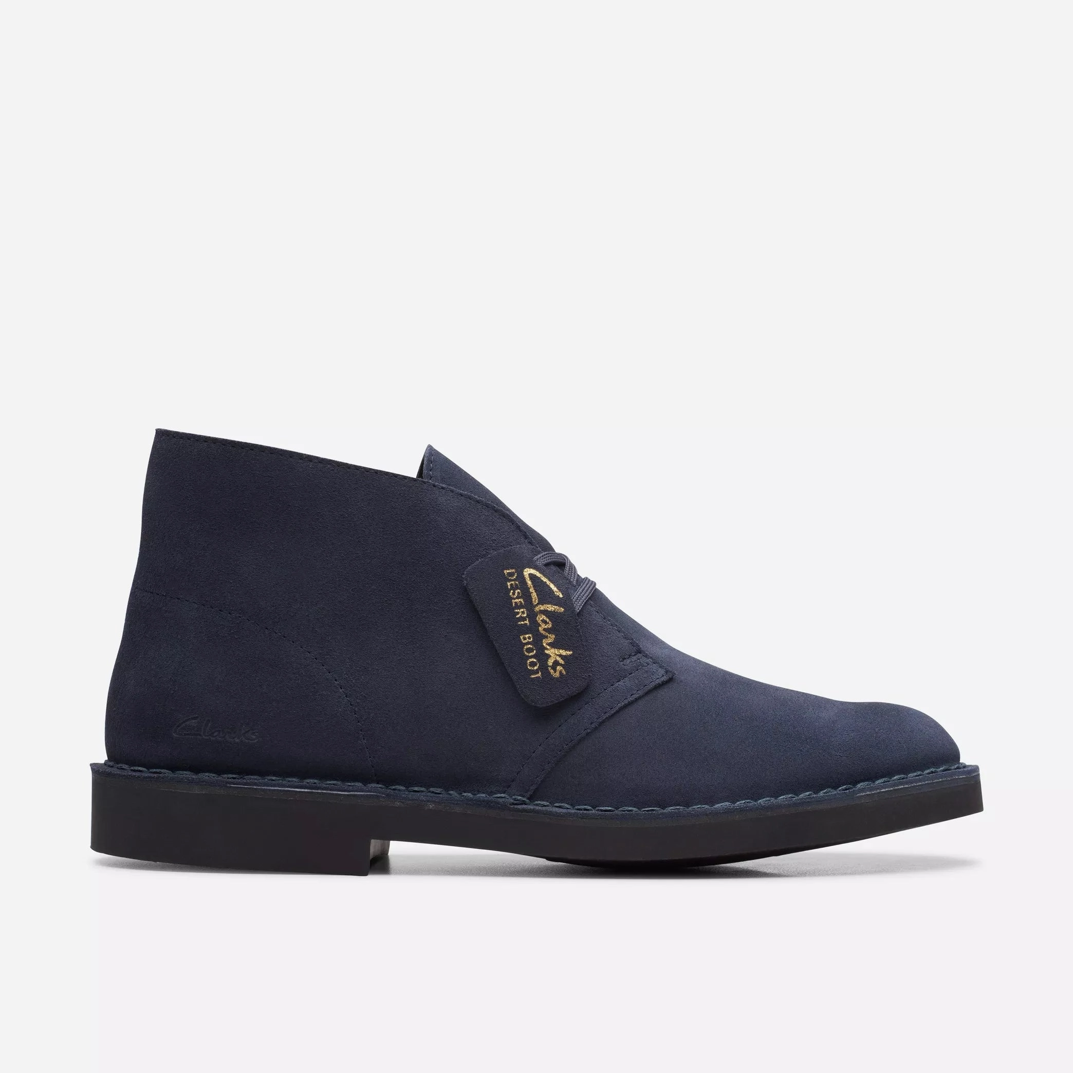 Comfort Shoes Clarks | Boots | Men | Desert Boot Evo Navy Suede | Blue