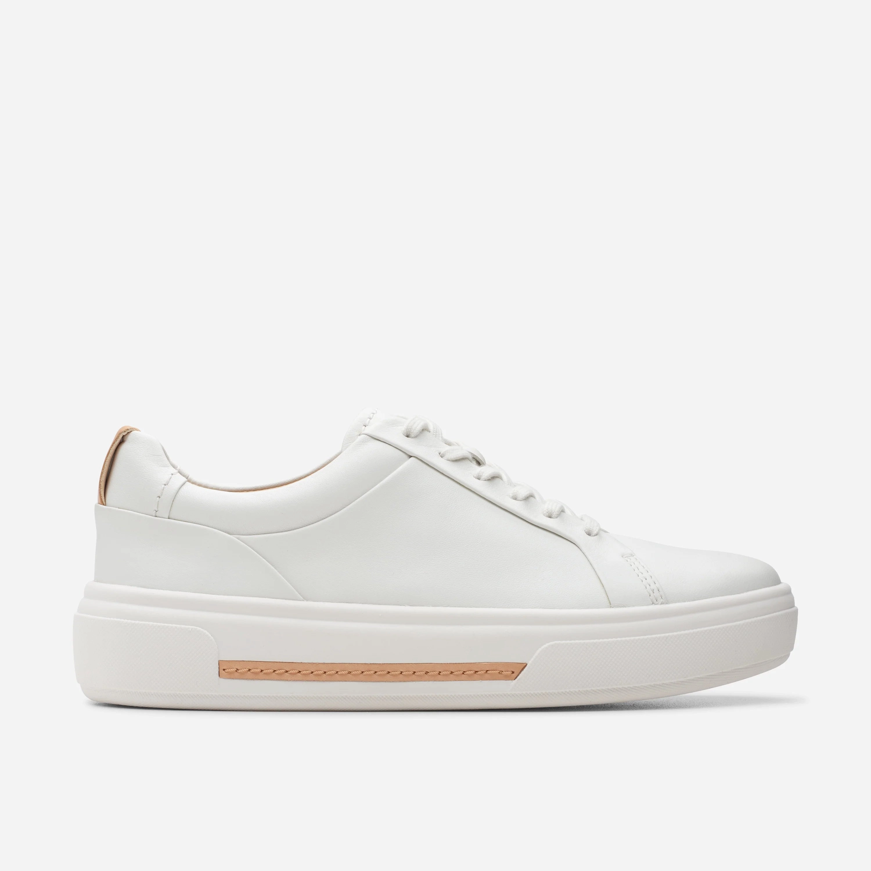 Orthotic Friendly Clarks | Casual Shoes | Women | Hollyhock Walk Off White Leather