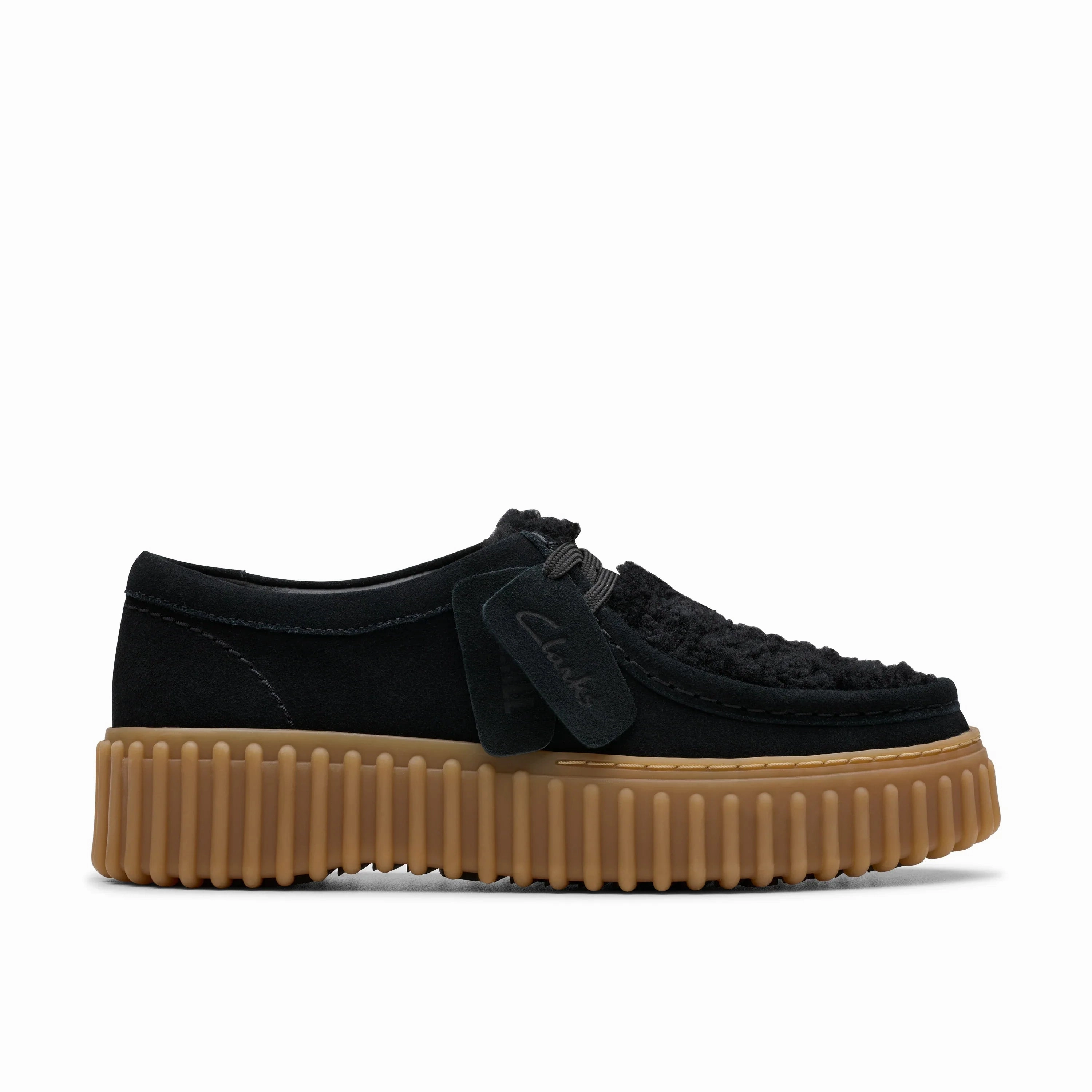 Water Resistant Easy On/Off Clarks | Casual Shoes | Women | Torhill Bee Black Interest | Black