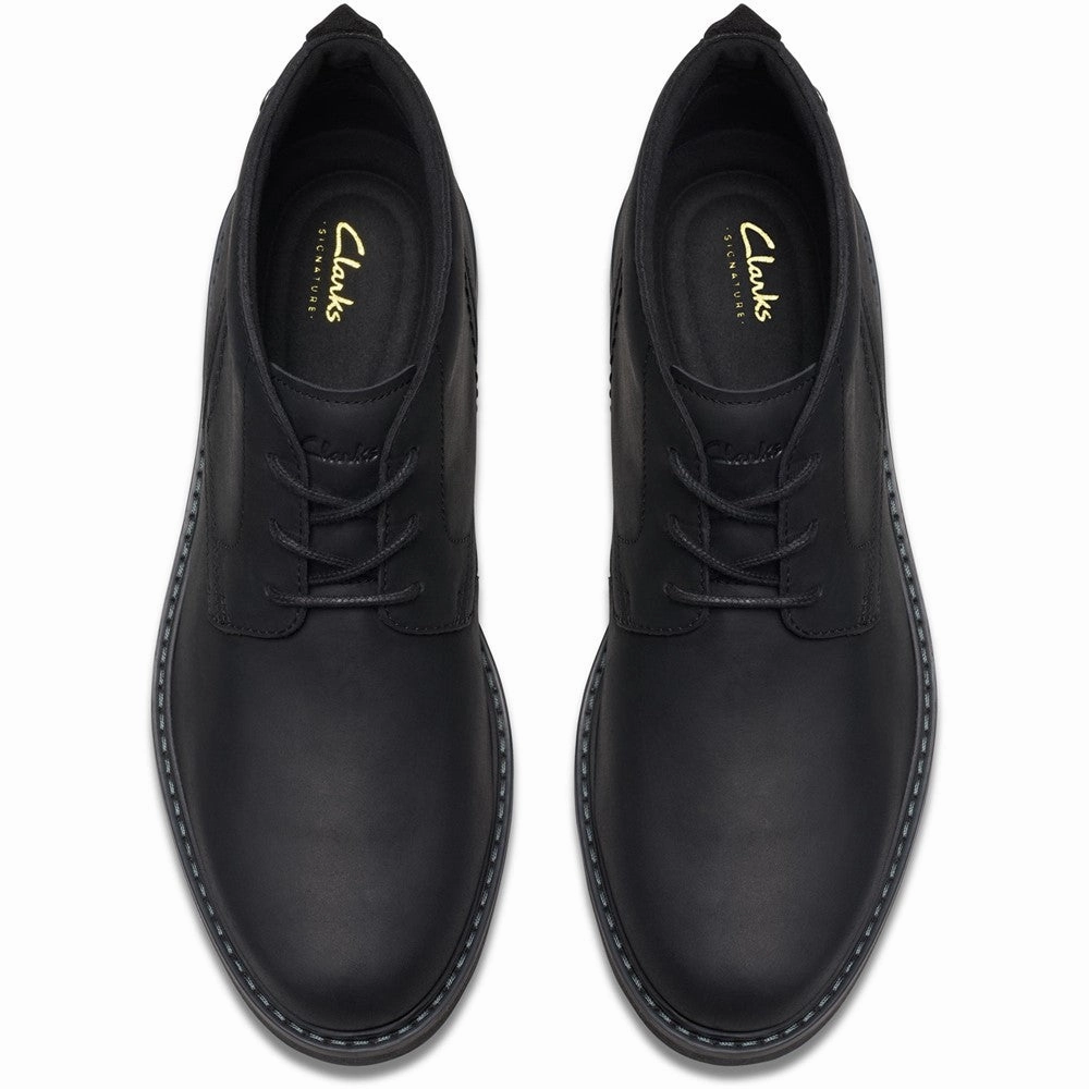 Clarks Newford Mid Boots Comfort Heel Minimalist Shoes