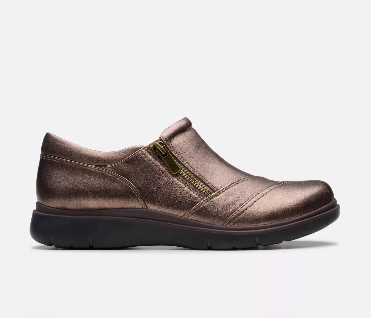 Statement Footwear Slip On Shoes Clarks Women'S Certina Pure Antique Brown