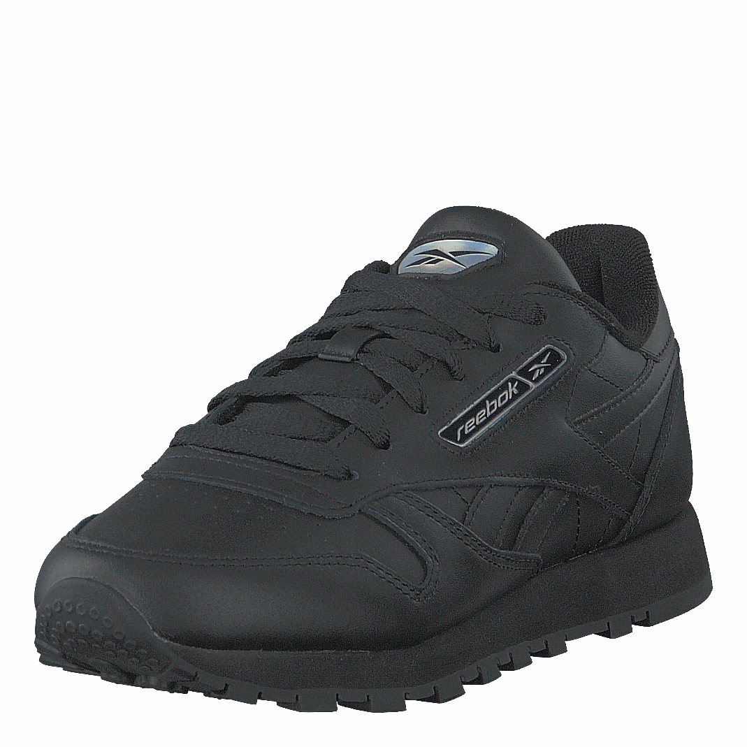 Classic Leather Mu Black/Black/Silvmt Breathable