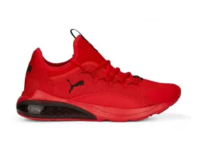 Puma Mens Cell Vive Alt Mesh Red/Black Comfort Sole Flat Feet Shoes