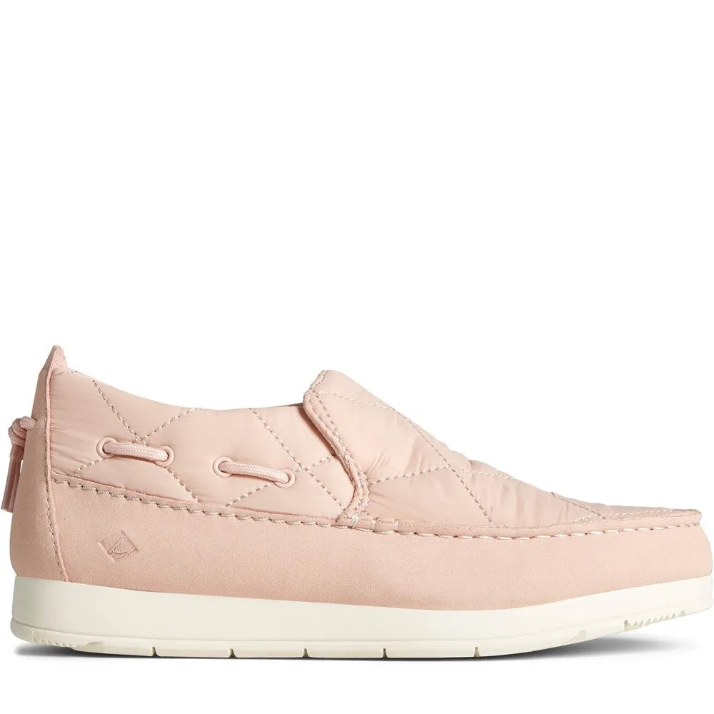 Comfort Heel Statement Footwear Sperry Moc-Sider Nylon Slip On