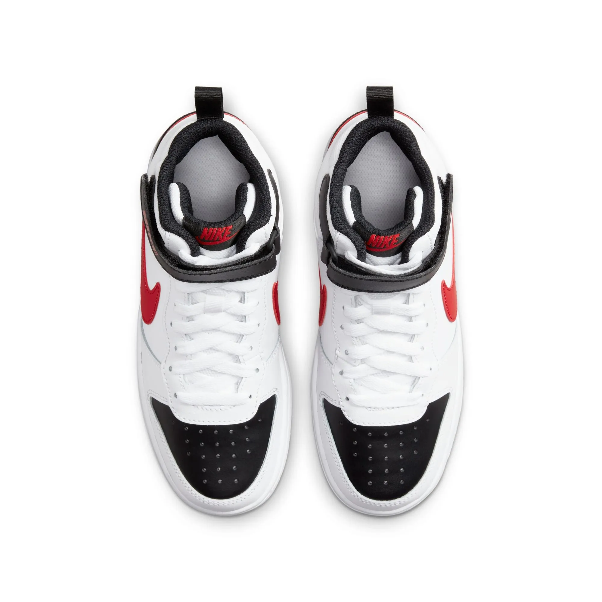 Y Nike Court Borough Mid 2 Cd7782-110 Pain Relief Everyday Sneakers