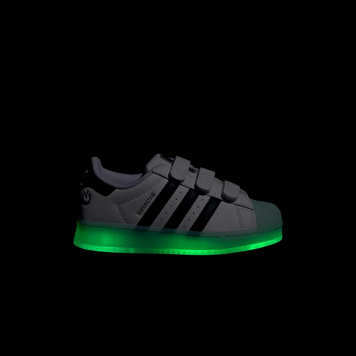 Casual Footwear Kids Superstar Led Lights 'White'