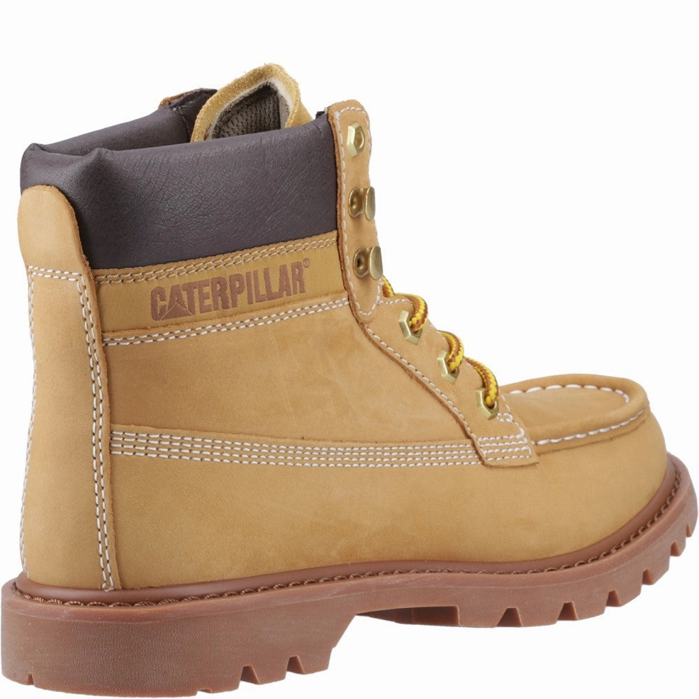 Memory Foam All Day Comfort Cat Footwear Colorado Moc Toe Boots