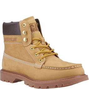 Cat Footwear Colorado Moc Toe Boots Orthotic Friendly