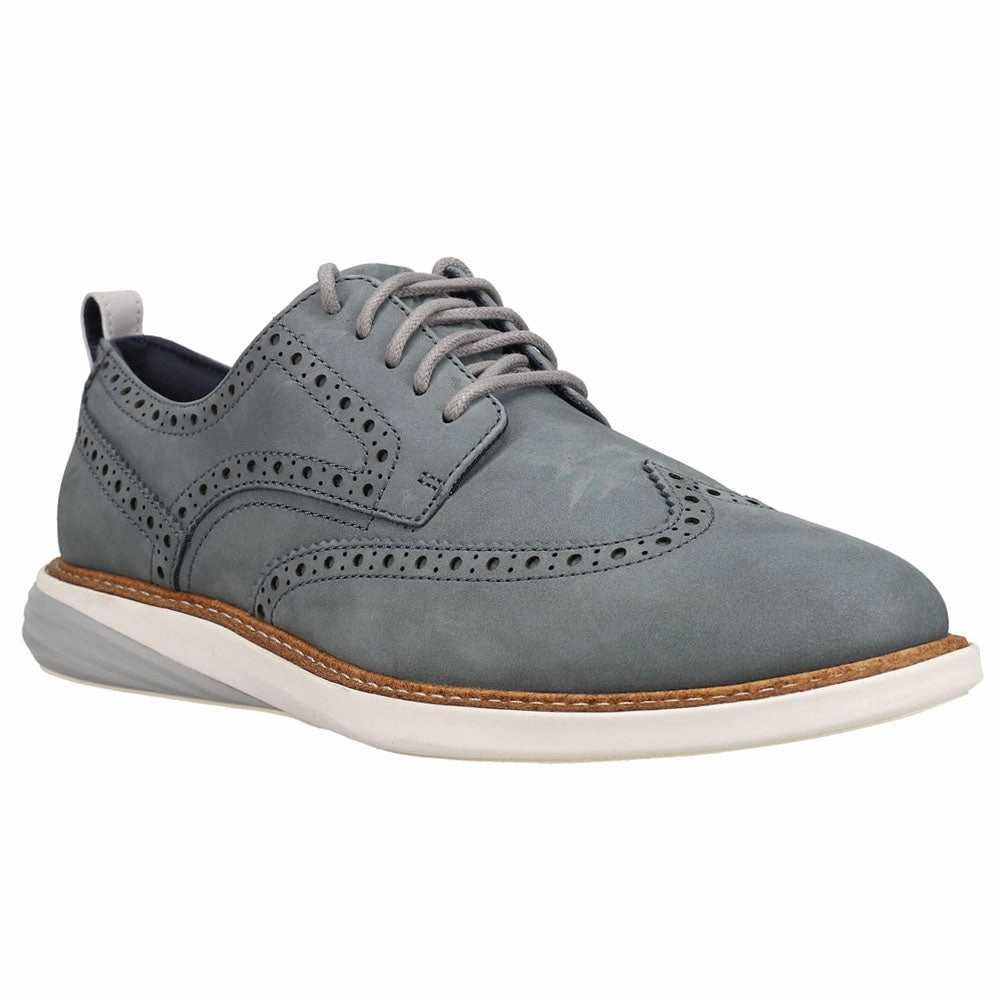 Recycled Materials Comfort Heel Grand Evolution Shortwing Oxford Shoes