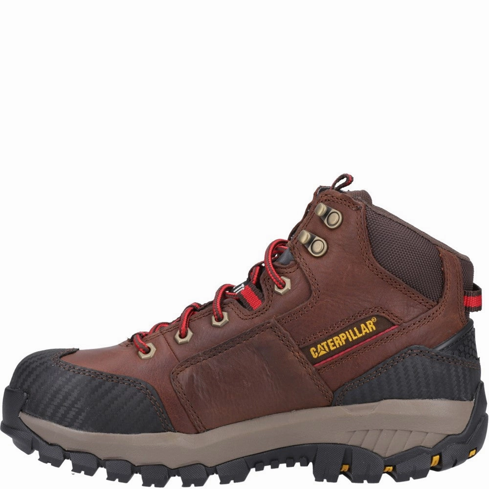 Caterpillar Navigator Mid Safety Boot Easy Clean Slip Resistant
