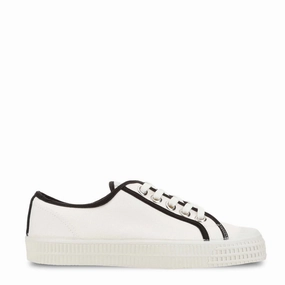 Novesta Star Master Trainer Contrast Piping White / Black / White Non Slip