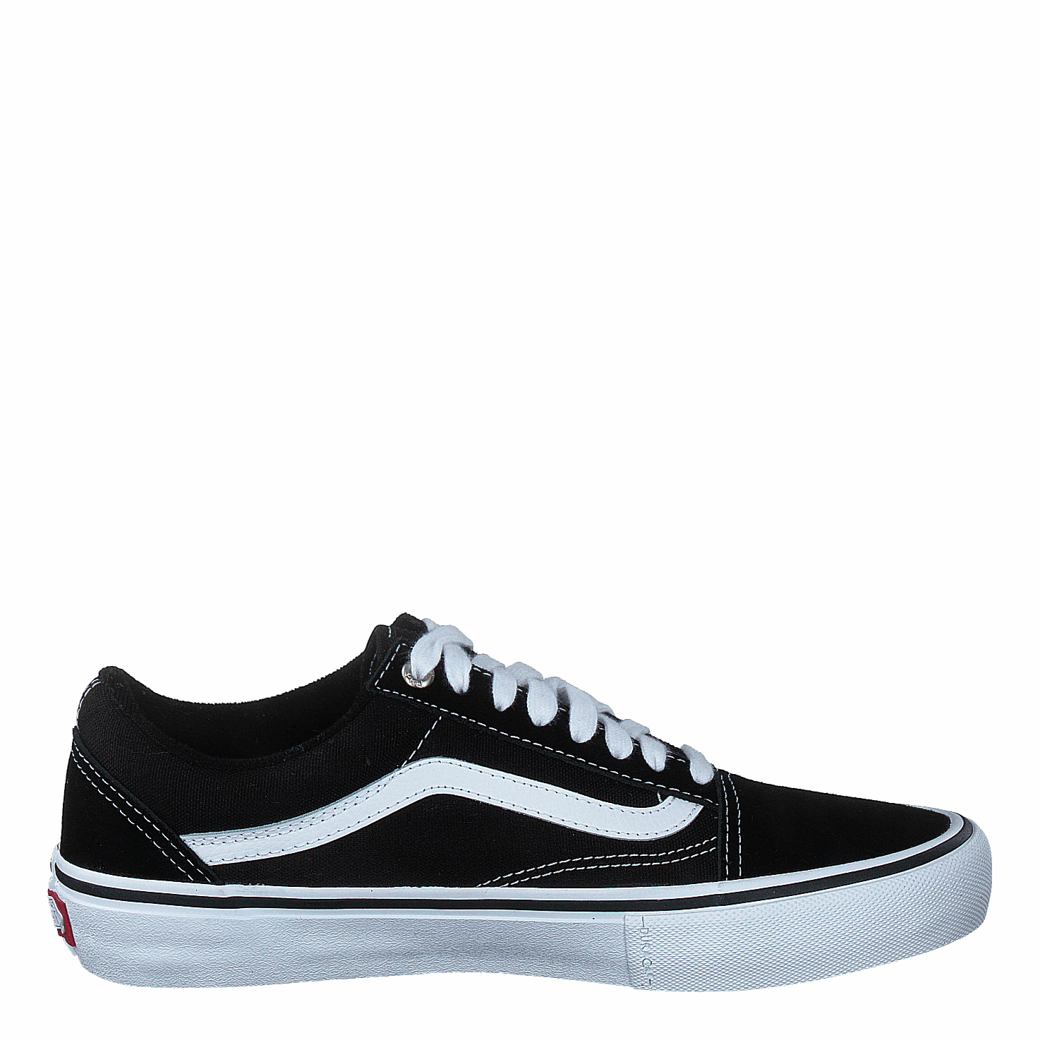 Old Skool Pro Black/White Memory Foam Minimal Footwear