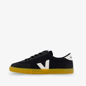 Travel Shoes Modern Footwear Volley Volley Canvas Blck_White_Natur