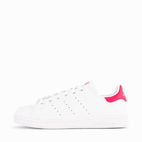 Stan Smith J Ftwr White/Bold Pink Non Slip Lightweight Shoes