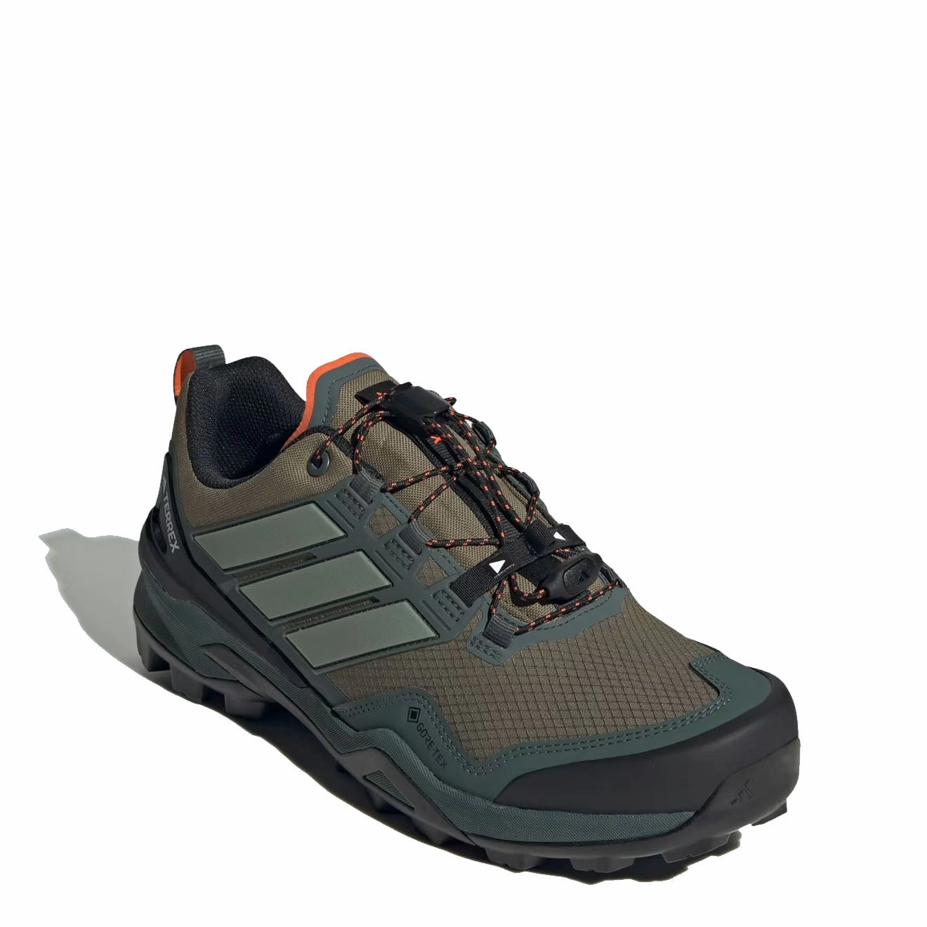 Everyday Sneakers Quick Dry Adidas Terrex Skychaser  Hiking Boots Black / Green