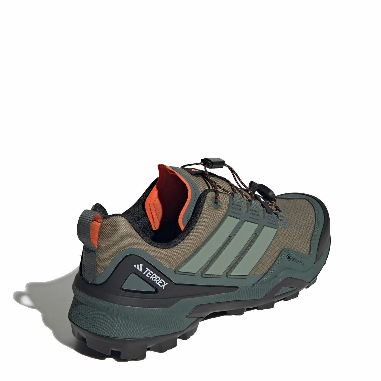 Easy On/Off Adidas Terrex Skychaser  Hiking Boots Black / Green