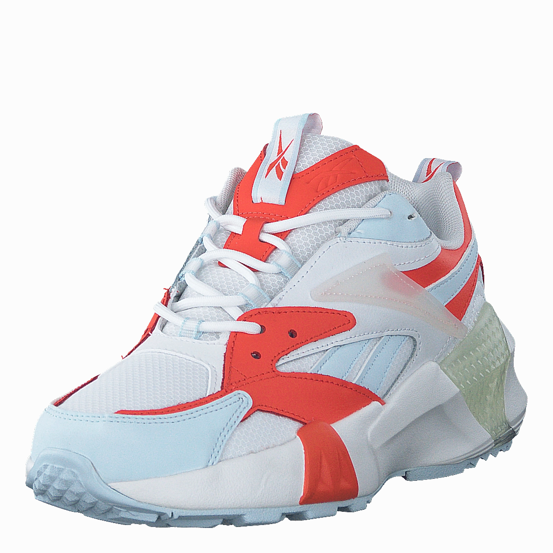 Aztrek Double Mix Vivid Orange/Glass Blue/White Everyday Footwear