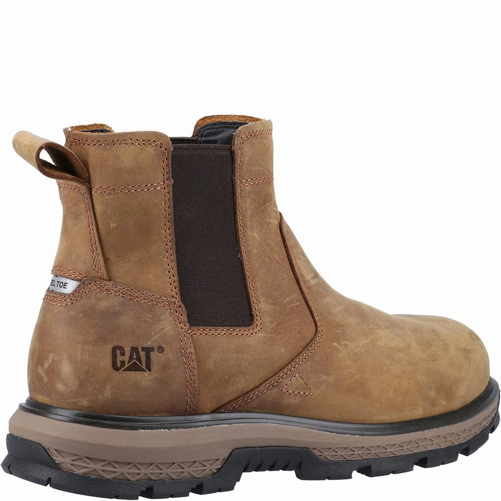 Sustainable Versatile Style Caterpillar Exposition Chelsea Safety Boot