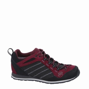 Hanwag Womens Makra Urban Lady Boots Dark Garnet Sustainable
